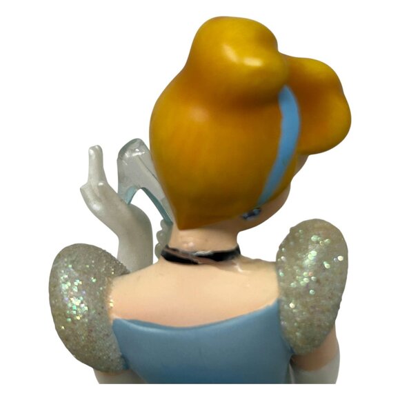 Disney Cinderella Ceramic Trinket Box With Glitter & Gemstone Details READ - Picture 6 of 16